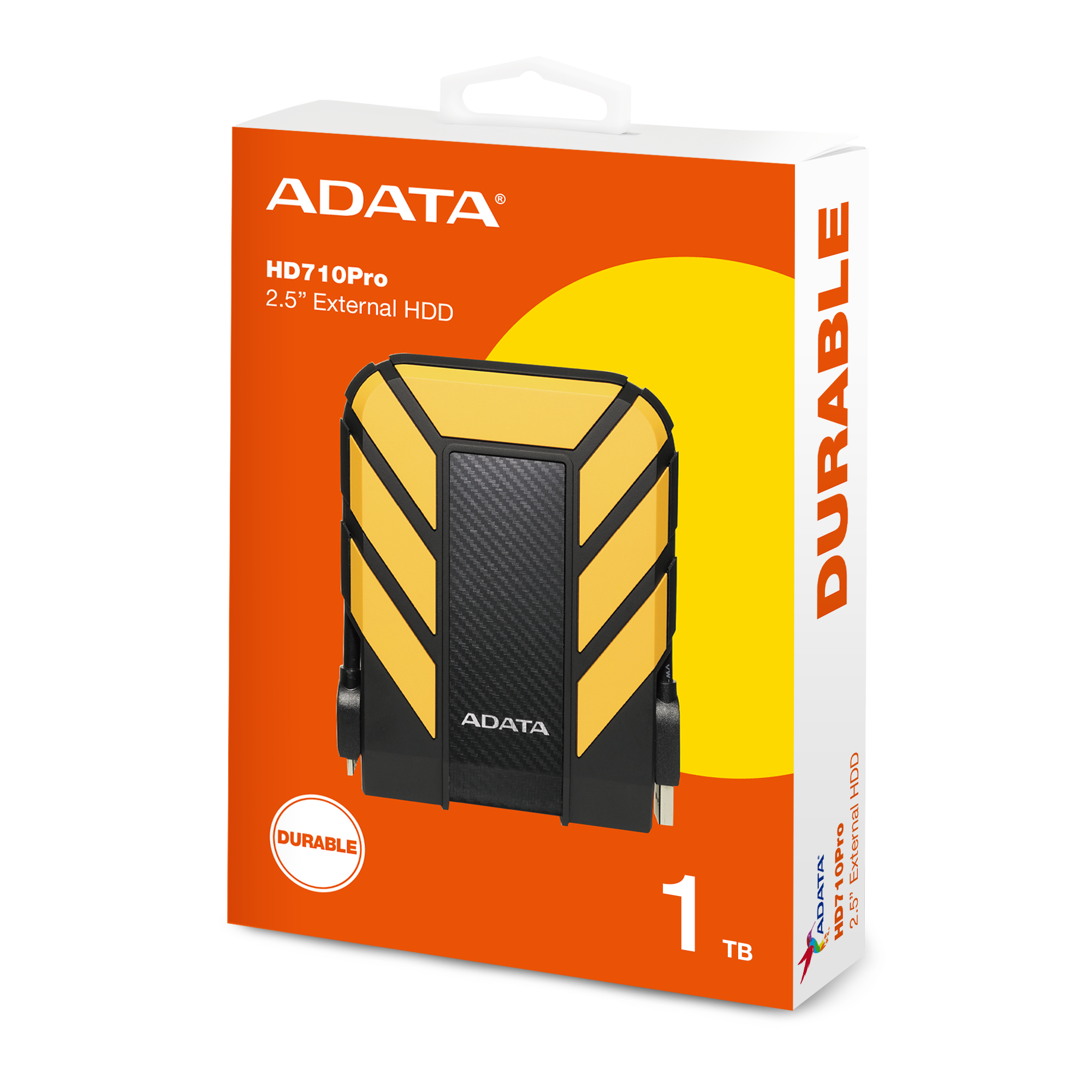 ADATA HD710 Pro External Hard Drive – 1TB (Ultra-Durable Design)
