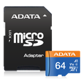 ADATA microSDXC UHS-I Card with Adapter, 64Gb