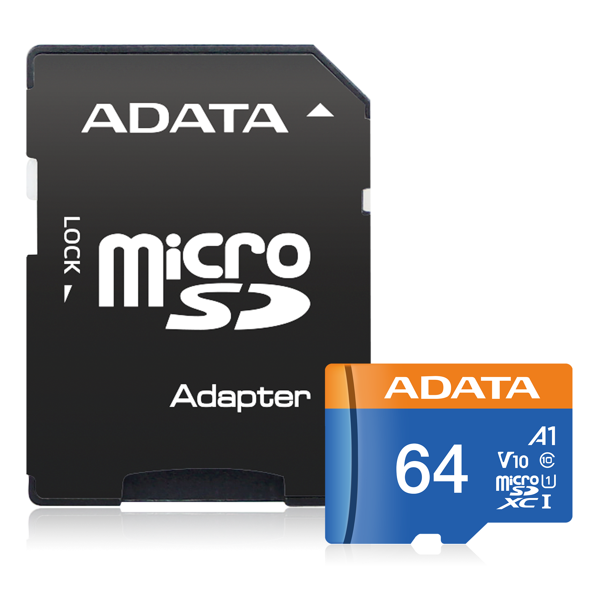 ADATA microSDXC UHS-I Card with Adapter, 64Gb
