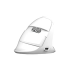 Безжична мишка DELUX M618MINI, Bluetooth, Презареждаема, Бяла