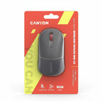 Безжична мишка Canyon CNS-CMSW22DG, RGB, Bluetooth, Сива