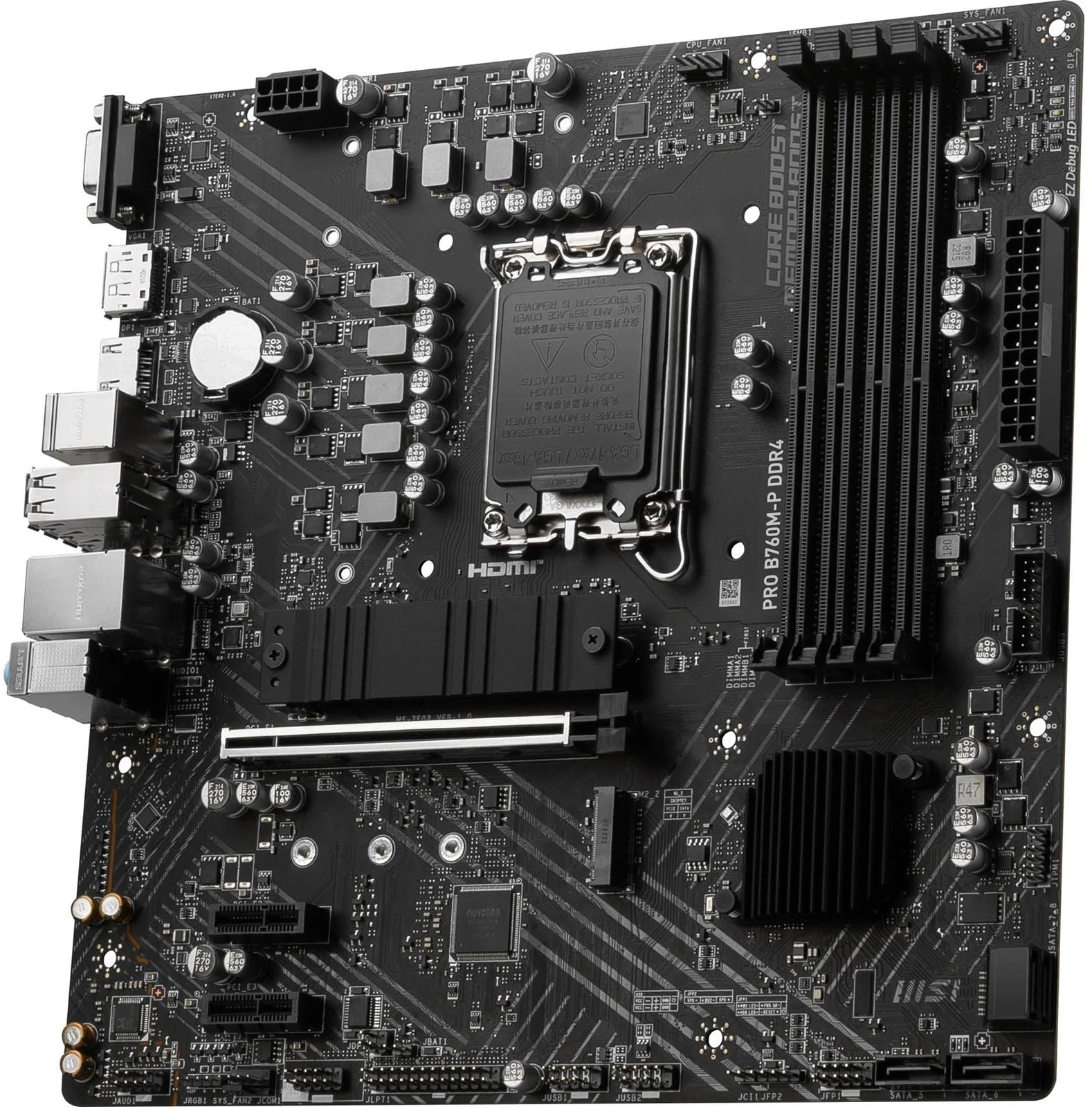 Дънна платка MSI PRO B760M-P DDR4
