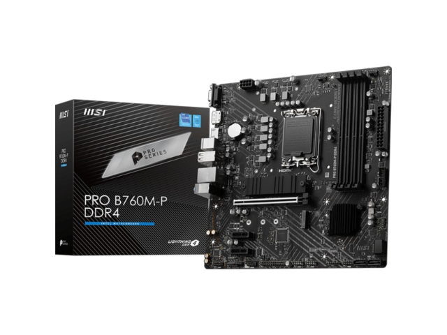 Дънна платка MSI PRO B760M-P DDR4