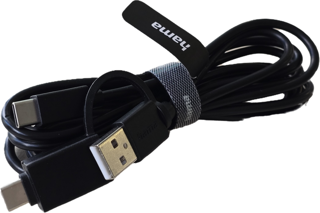 HAMA CK-200 USB-C/USB-A Black 173052