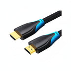 Кабел Vention AACBI HDMI M/M, v2.0, 4K/60Hz Gold, Черен, 3м